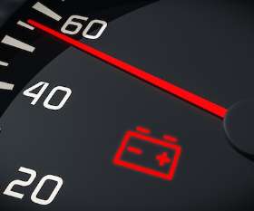 Dashboard Lights - Battery Light