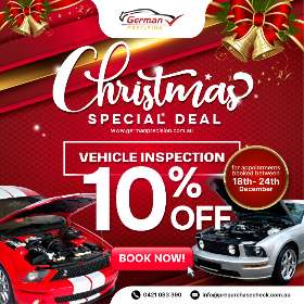 Christmas Special Deal 10% OFF | Melbourne Pre Purchase Inspection | German Precision