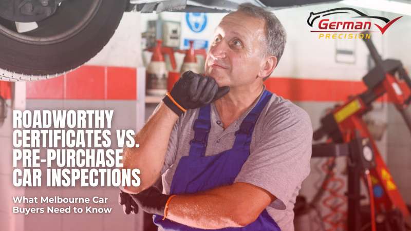 Roadworthy Certificates vs. Pre-Purchase Car Inspections: What Melbourne Car Buyers Need to Know