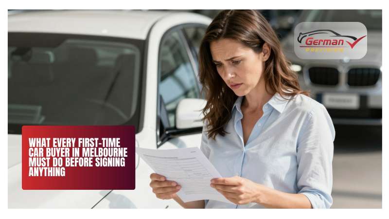 What Every First-Time Car Buyer in Melbourne Must Do Before Signing Anything