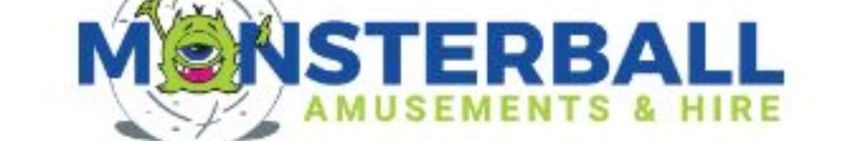 Monsterball Amusements & Hire Banner