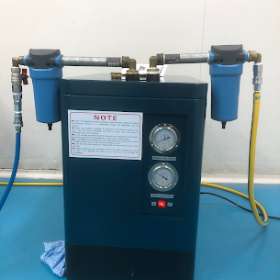 Compressed air dryer installation in Sydney