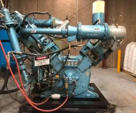 Major service on a Bellis & Morcom 160kw 45Bar compressor - All Air Compressors