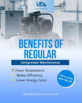 Benefits of regular compressor maintenance