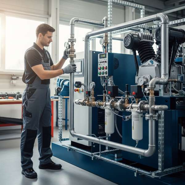 The Role of Air Piping in Compressor Performance and Maintenance