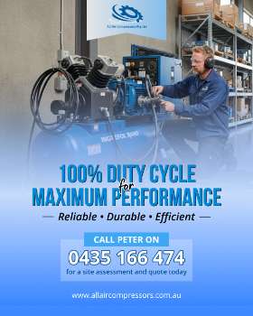 100% Duty Cycle Maximum Performance