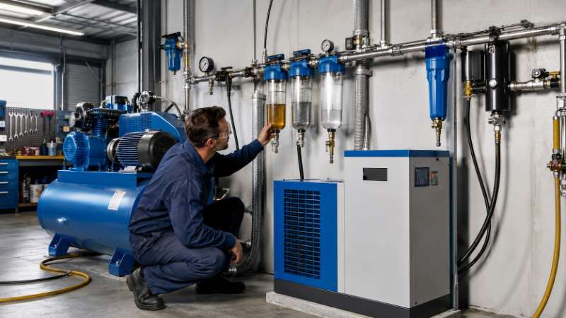 Compressed Air Treatment: How Sydney Workshops Stop Water Damage in Their Air Lines