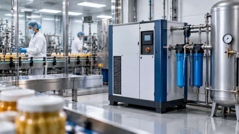 Oil-Free Air Compressor Sydney: Food Grade Compliance