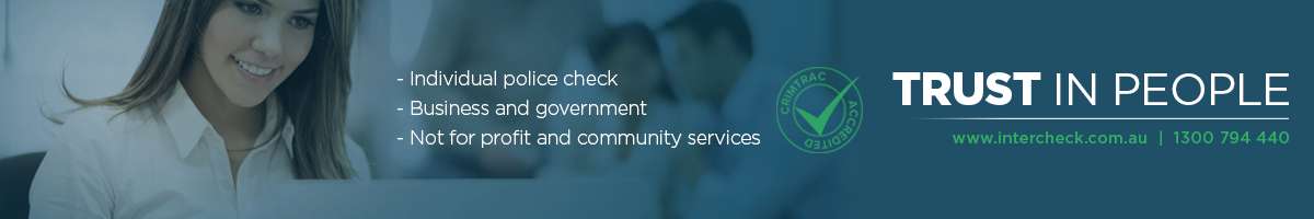 Intercheck Australia Banner