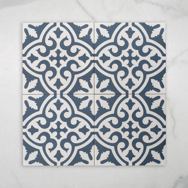 Tamarama Blue Matt P3 Cushioned Edge Porcelain Tile 300x300mm