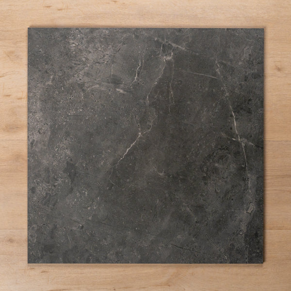 Casuarina Charcoal Matt P4 Porcelain Tile 600x600mm