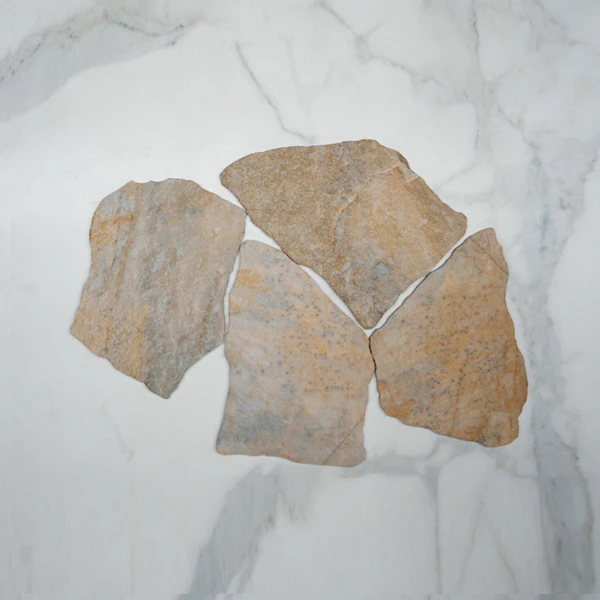 Sandy Aria Stone Tile Matte Crazy Pave Porcelain