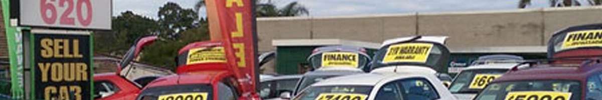 Tony Lahood Motors Lidcombe Banner