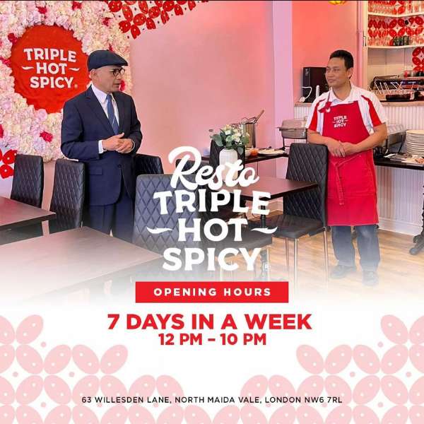 Triple Hot Spicy Resto - Opening Hours