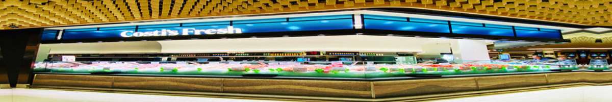 Costis Fresh Seafood Banner
