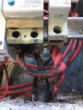Faulty switchboard upgrade in Bardon, Brisbane