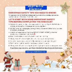 Christmas Checklist Christmas Safety Tips - Allyn White Electrical
