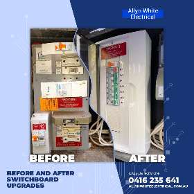 switchboard upgrade - Allyn white Electrical