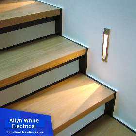 Stunning Staircase Lighting Ideas For Your Home - by Allyn White Electrical