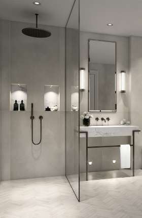 Lighting Ideas to Make Your Small Bathroom Look Spacious - by Allyn White Electrical