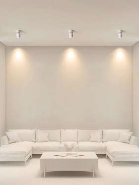 LED Downlight in Livingroom | by Allyn White Electrical