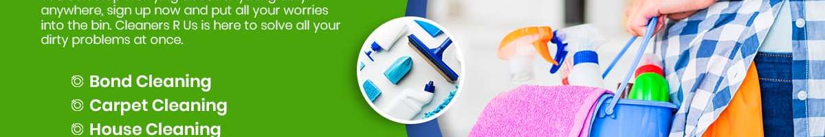 Cleaners R Us Banner