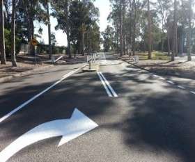 Suburban Line Marking