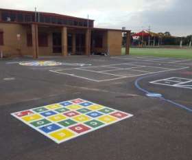 Suburban Line Marking