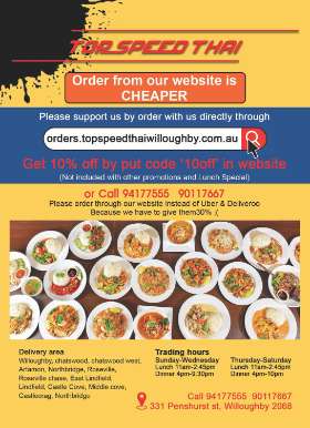 Top Speed Thai Restaurant