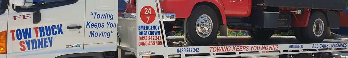 TOW TRUCK Sydney Banner