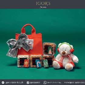 Hampers Natal dari Igor's Pastry Surabaya
