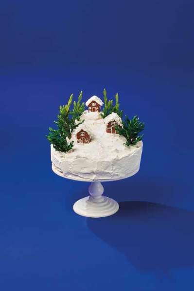 Frosty Christmas Iced Cake by Igor's Pastry, Surabaya