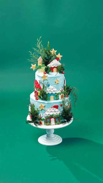 Festive Chocolate Cake by Igor's Pastry, Surabaya