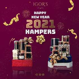 Hampers Tahun Baru 2021 dari Igor's Pastry Surabaya