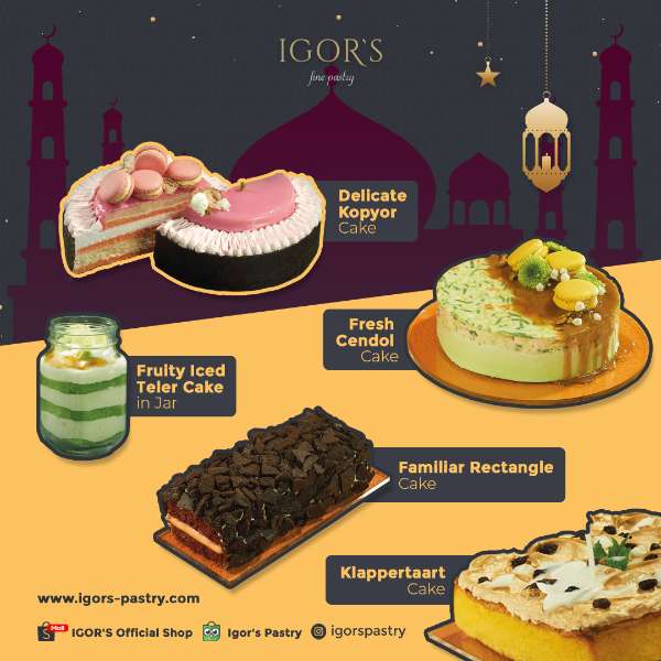 Berbuka dengan Manis, Berbuka dengan Igor’s Pastry!