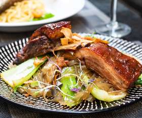 CHARSIU LAMB by Ginger Olive Restaurant and Grill Melbourne