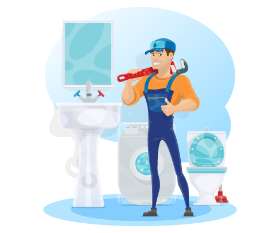 Plumber Mascot