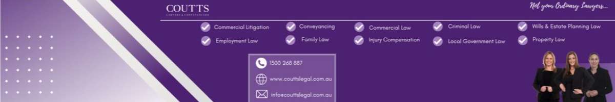 Coutts Lawyers & Conveyancers Campbelltown Banner