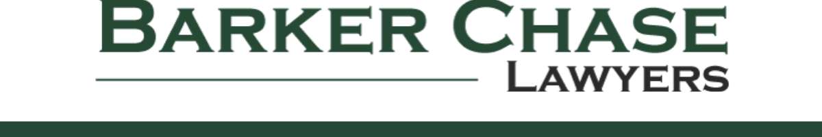Barker Chase Lawyers Banner