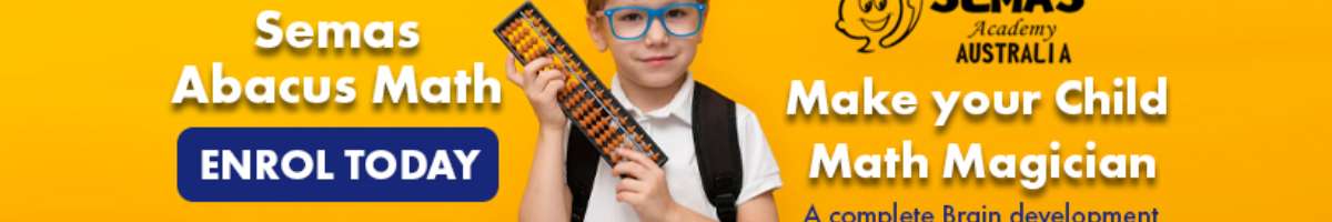 Semas Abacus Maths Education Classes Banner