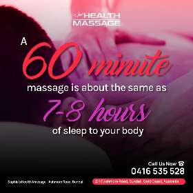 Short time from massage therapy as same as sleep | Sophia's Health Massage