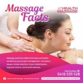 Massage facts | Sophia's Health Massage