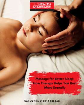 Massage for Better Sleep