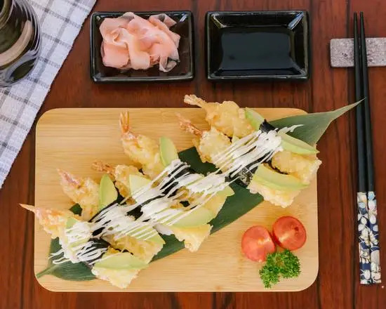 Tempura Prawn Avocado Nigiri