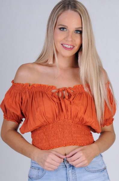 Jaffa Peasant Top