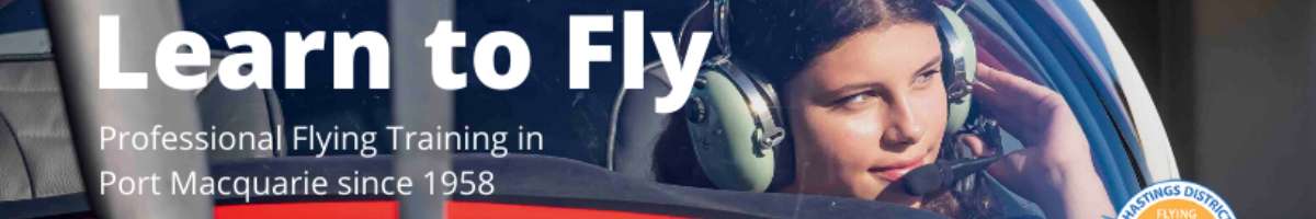 Hastings District Flying Club Banner