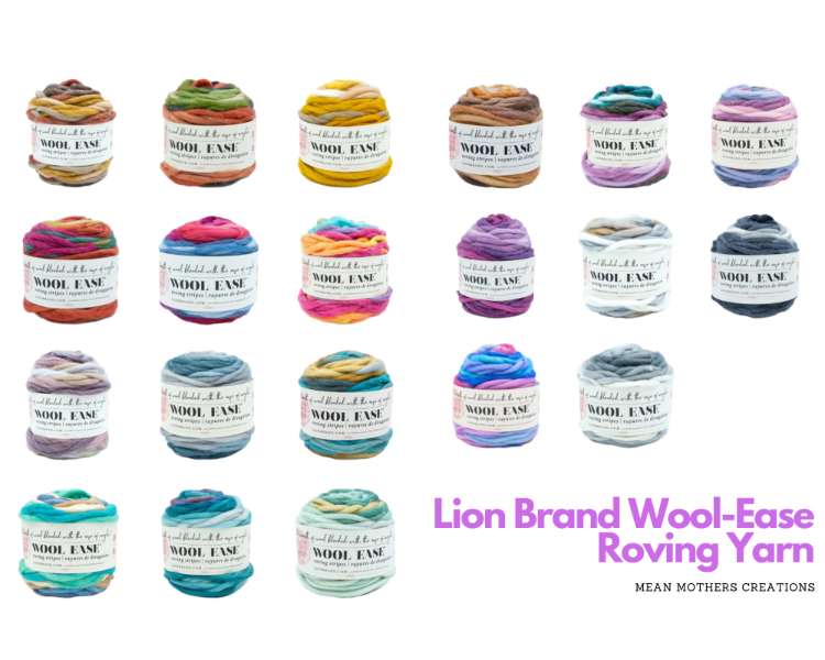 Lion Brand Wool-Ease Roving Yarn