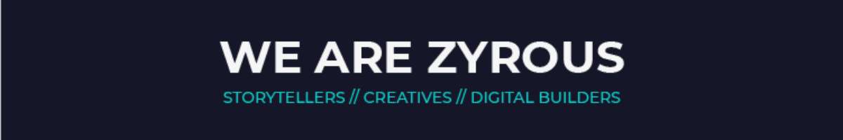 Zyrous Pty Ltd Banner