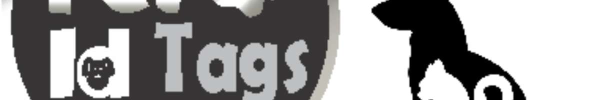 Pet ID Tags Banner