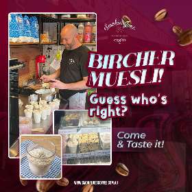 Who nailed it? It's the Bircher Muesli, masterfully prepared by Matt! - Smokin Joes Everton Park